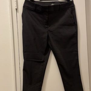 Black skinny dress pants